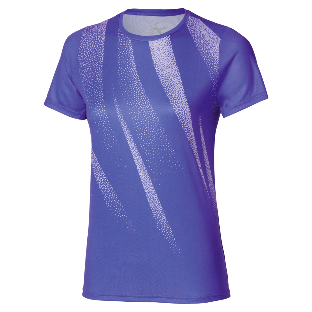 Mizuno Core Graphic tee Iris Bloom Femme TailleM